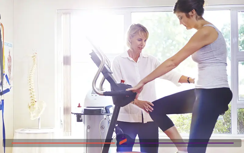 فیزیوتراپی غروف کشکک زانو