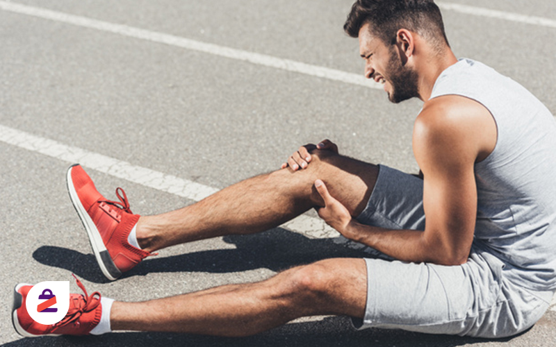 شکستگی مفصل زانو ورزشکار