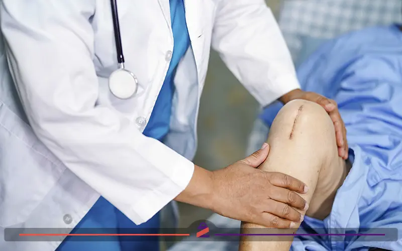 مراقبت پس از جراحی مفصل زانو