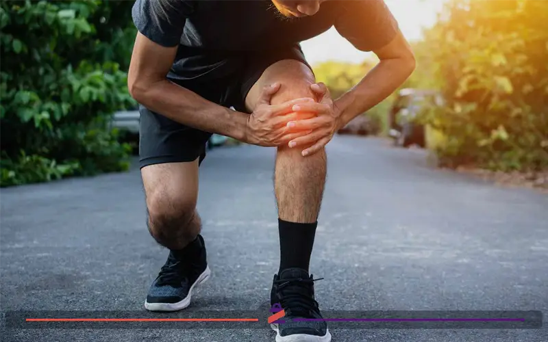 انقباض زانو پس از پیاده روی طولانی